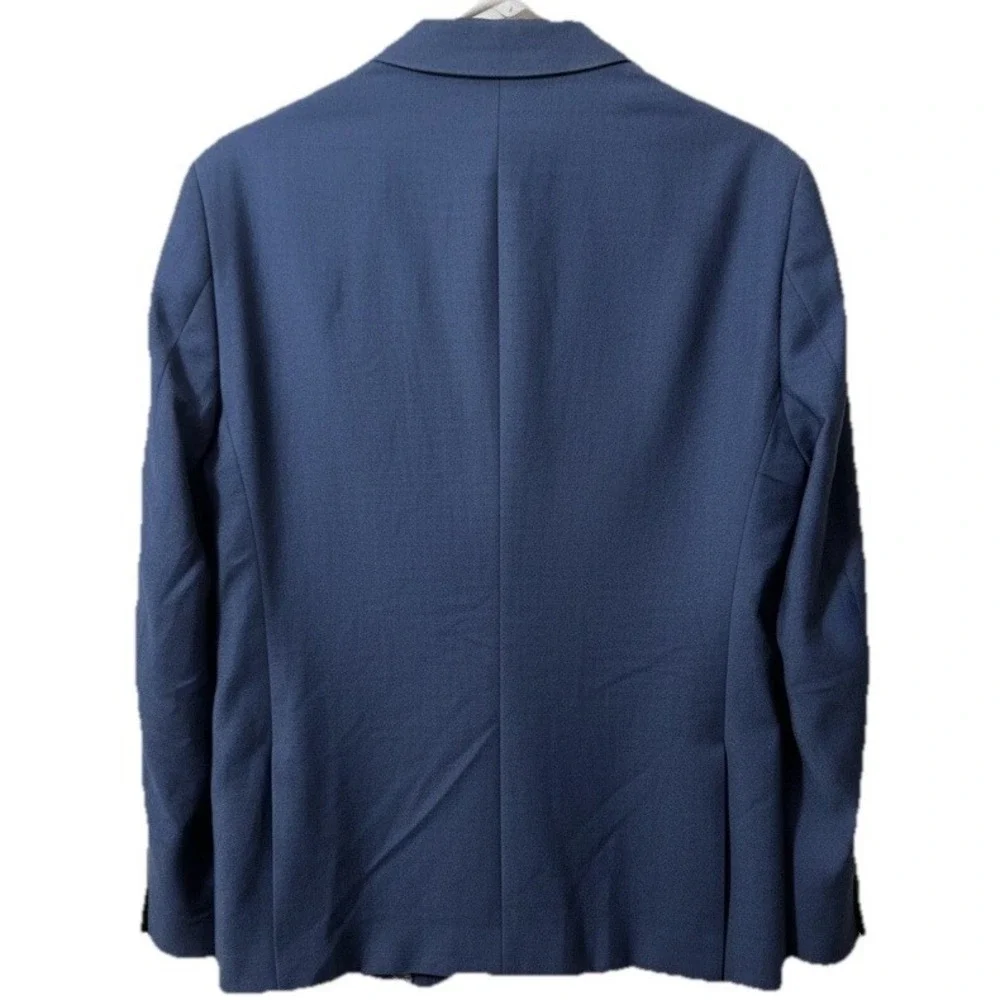 SAVILE ROW CO.‎ Brixton Suit Jacket 36S Navy Blue Skinny Fit Two Button